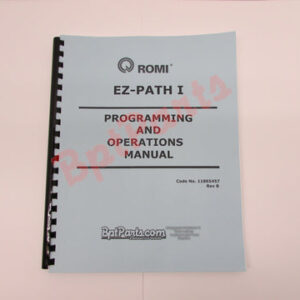 1186-5457 EZ Path I Programación y operaciones