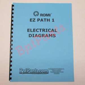R66189A EZ Path I Diagramas eléctricos y piezas eléctricas Manual