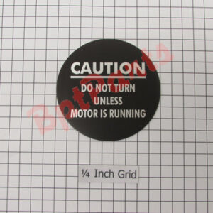 1118-2892 Placa de precaución