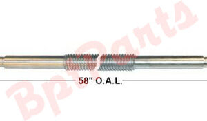1206-1223 Tornillo de plomo 48 "(eje x)